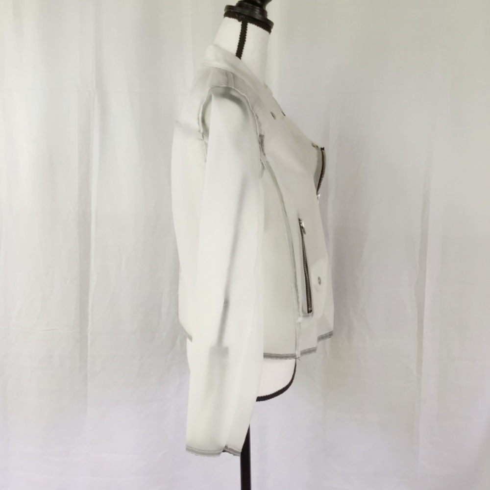 π₯SOLDπ₯ BlankNYC Plastic Moto Jacket - Picture 12 of 16